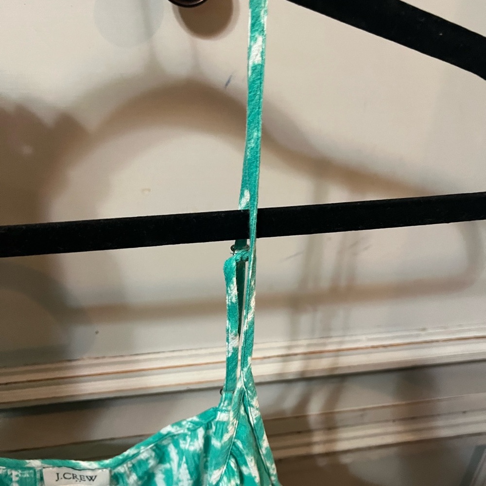 J. Crew mint and sea green pool or beach cover up. โ๏ธ๐๐โฑ๏ธ๐๏ธ๐๏ธ - Picture 3 of 4